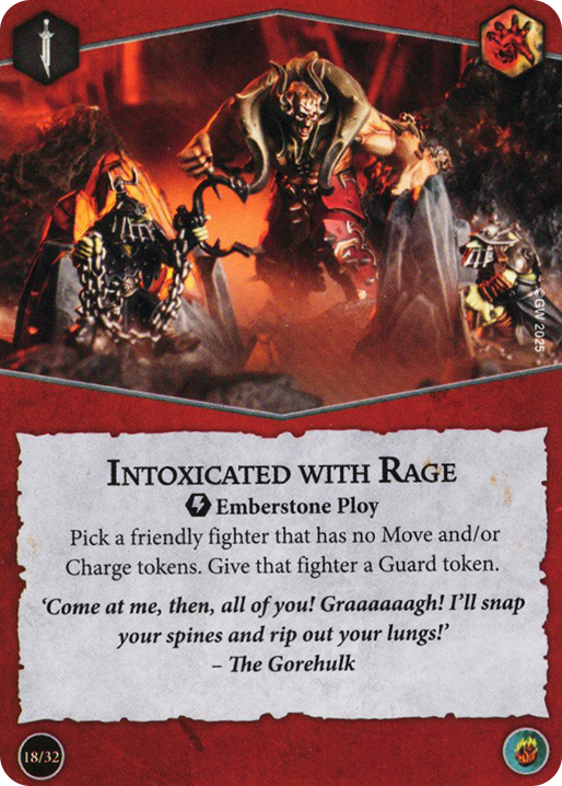 Intoxicated with Rage